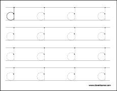 Free small letter d tracing worksheets