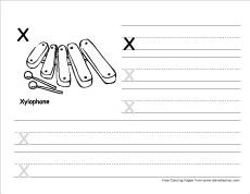 how to write small x prctice sheet