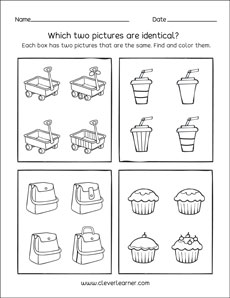 preschool worksheet
