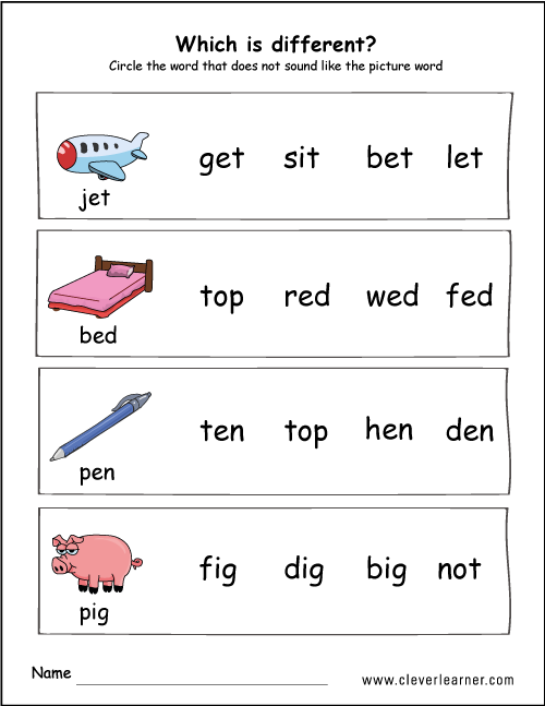 Which word is different from the others