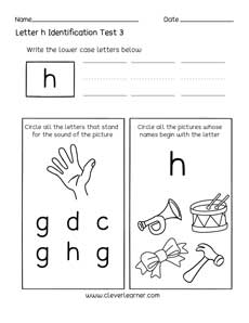 Children alphabet identification activities 