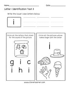 Children alphabet identification activities 