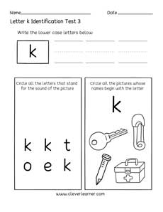 Children alphabet identification activities 