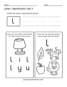 Children alphabet identification activities 