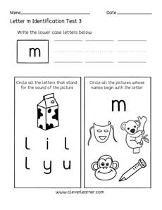 Children alphabet identification activities 