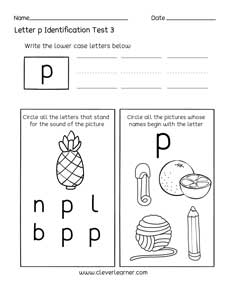 Children alphabet identification activities 