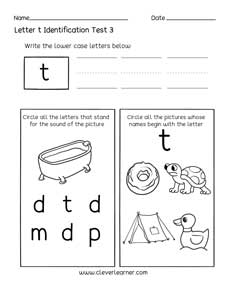 Children alphabet identification activities 