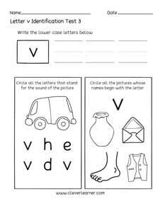 Children alphabet identification activities 