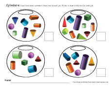 cylindrical object  shape activity 5
