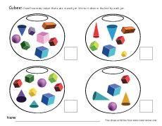 square cube worksheet homeschool