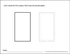 rectangle shape activity 1