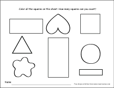 rectangle shape activity 2
