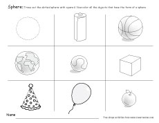 Sphere shape fun activity