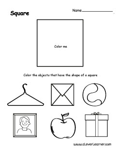 square shape activity 3