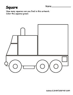 square shape activity 5