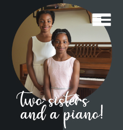 Two sisters and a piano